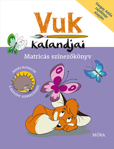 Vuk kalandjai - Matricás színezőkönyv