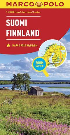 Suomi - Finnland 1:850 000