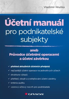 Kniha Účetní manuál pro podnikatelské subjekty - Vladimír Hruška