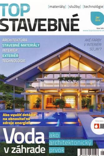 Top stavebné materiály, služby, technológie jar 2016