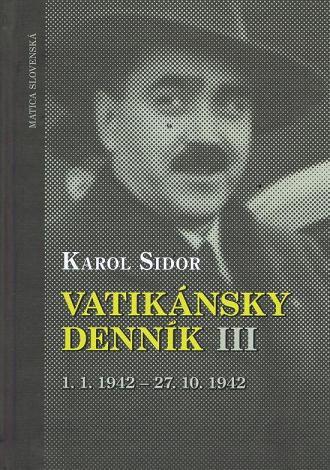 Kniha Vatikánsky denník III - Karol Sidor