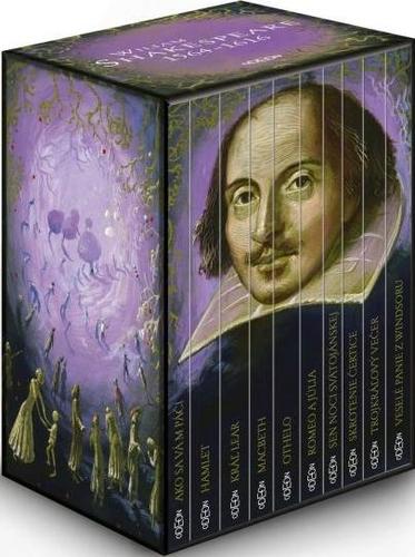 Shakespeare - komplet 10 kníh - William Shakespeare