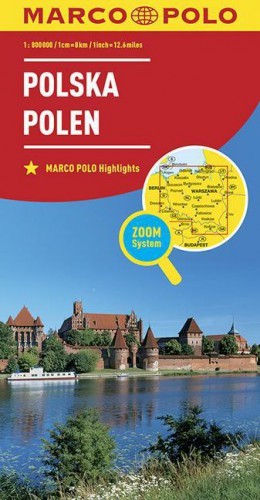 Polsko 1:800T/mapa (ZoomSystem) MD