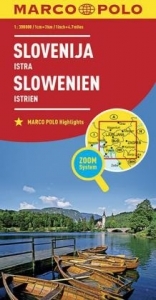 Slovinsko, Istrie 1:300T/mapa (ZoomSystem) MD