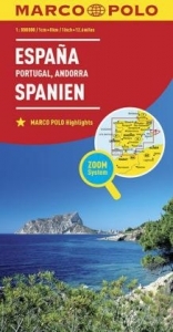 Španělsko, Portugalsko 1:800T/mapa (ZoomSystem) MD
