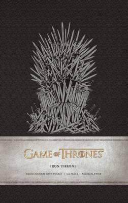 Game of Thrones Iron Throne Hardcover Ruled Journal