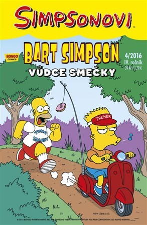 Kniha Simpsonovi - Bart Simpson 4/2016 - Vůdce smečky