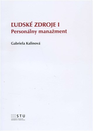Kniha Ľudské zdroje I - Gabriela Kalinová