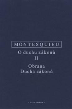 Kniha O duchu zákonů II. - Charles Montesquieu