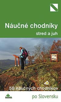 Kniha Náučné chodníky- stred a juh