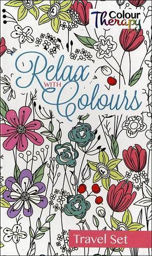 Relax with Colours - maľovanky – cestovný set