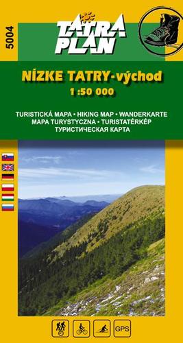 Nízke Tatry - východ 1:50 000 TM 5004