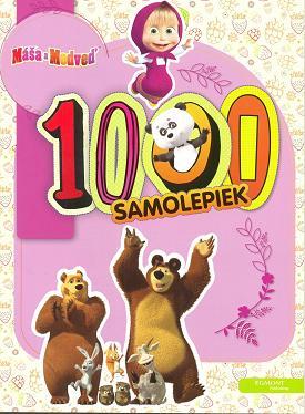 Máša a medveď - 1000 samolepiek
