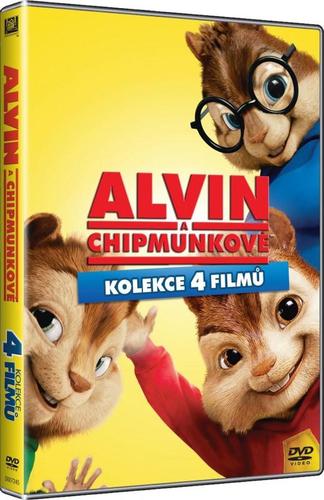 Alvin a Chipmunkové 1-4 DVD