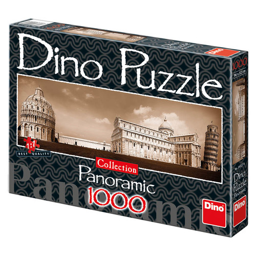Dino Toys Puzzle Pohľad na Pisu 1000 Panoramic Dino