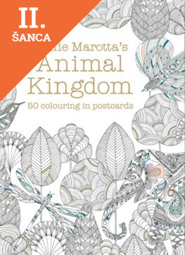 Lacná kniha Millie Marotta's Animal Kingdom Postcard Box