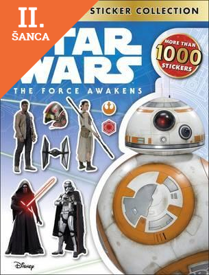Lacná kniha Star Wars the Force Awakens Ultimate Sticker Collection