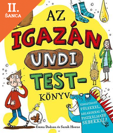 Lacná kniha Az igazán undi testkönyv