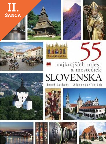 Lacná kniha 55 najkrajších miest a mestečiek Slovenska