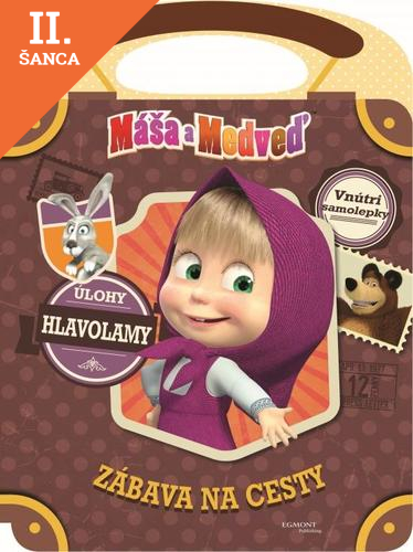 Lacná kniha Máša a medveď - Zábava na cesty