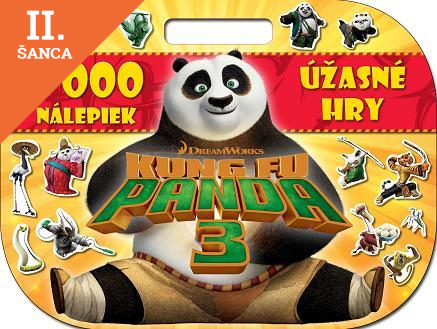 Lacná kniha Úžasné hry Kung Fu Panda 3