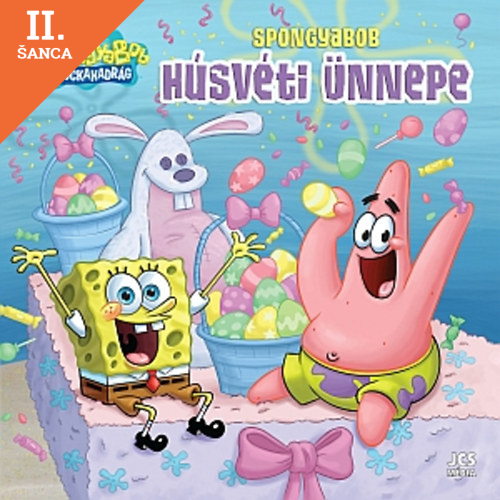 Lacná kniha SpongyaBob Kockanadrág - SpongyaBob húsvéti ünnepe