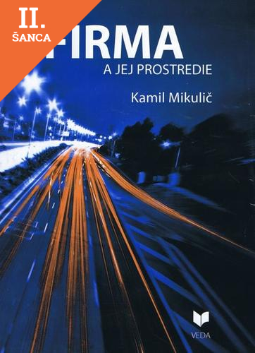 Lacná kniha Firma a jej prostredie