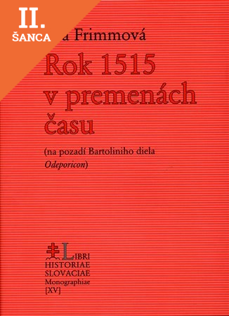 Lacná kniha Rok 1515 v premenách času