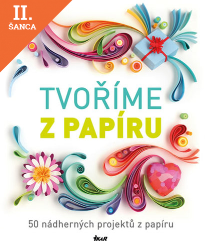 Lacná kniha Tvoříme z papíru