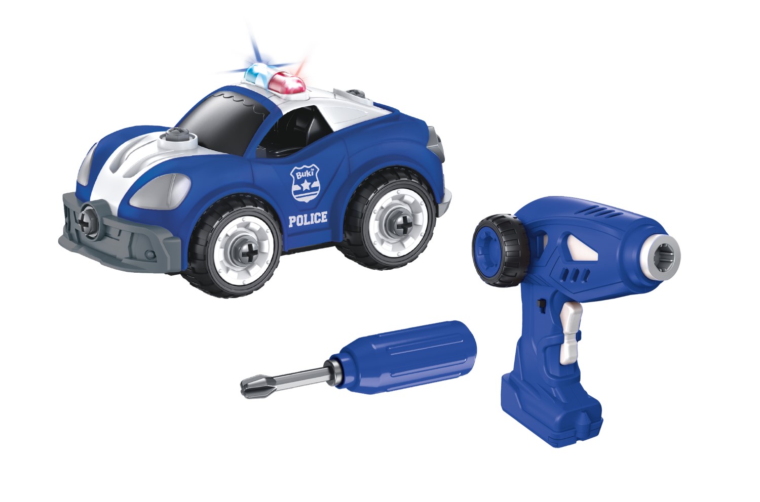 Policajné auto na diaľkové ovládanie