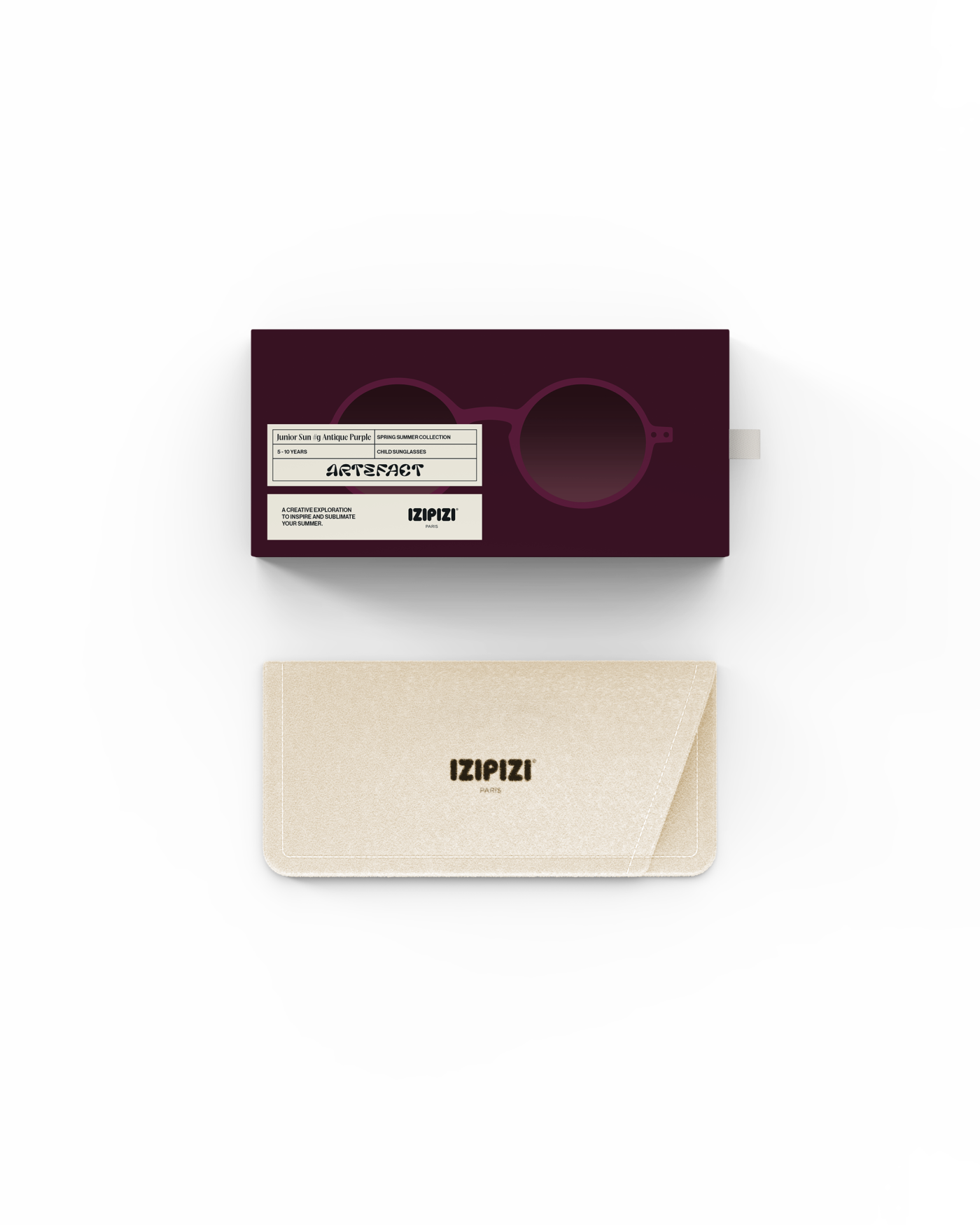 Detské slnečné okuliareG Antique Purple