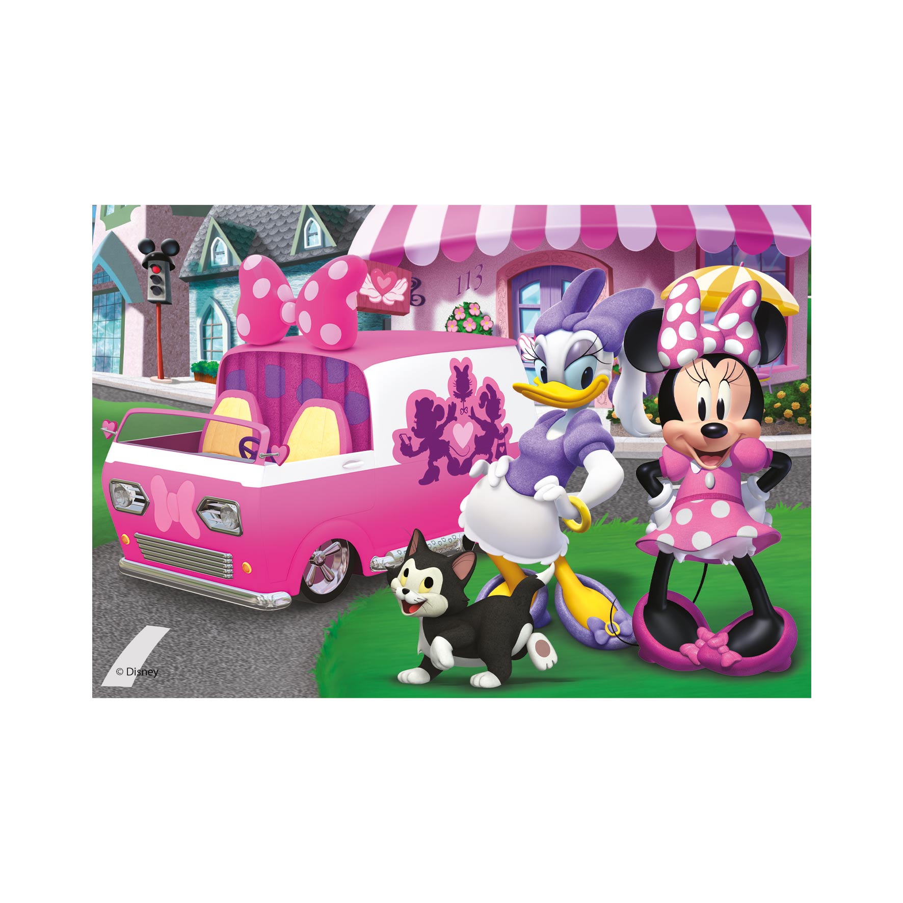 Puzzle Minnie a Daisy 48 Dino
