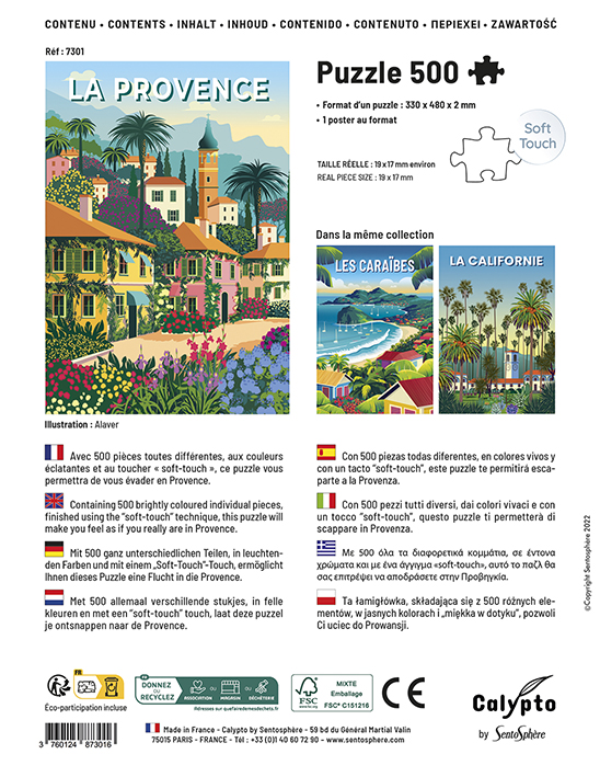 Puzzle Provensálsko 500 Calypto