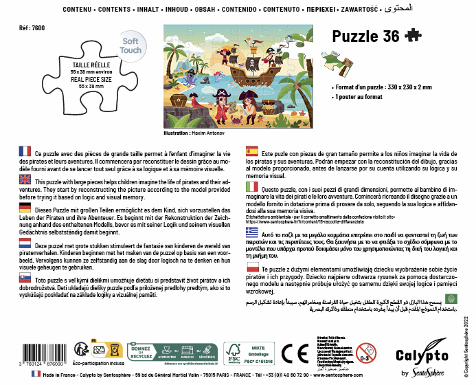 Puzzle Piráti 36
