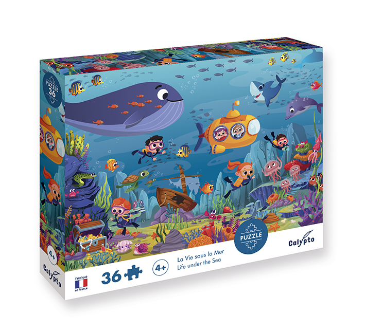 Puzzle Život pod morom 36