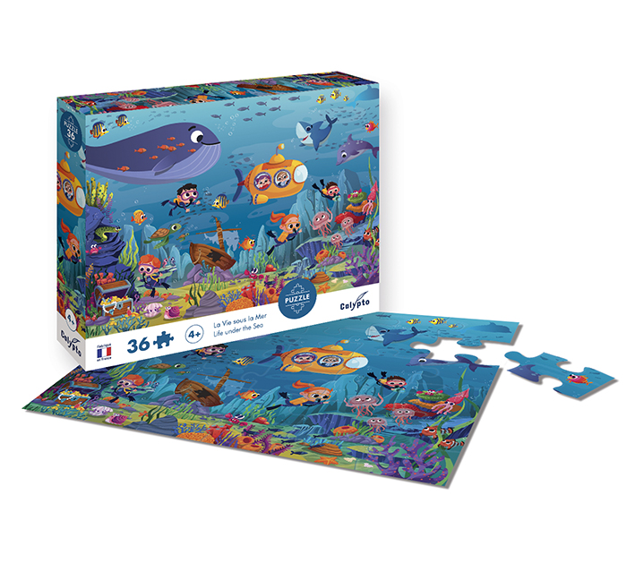 Puzzle Život pod morom 36