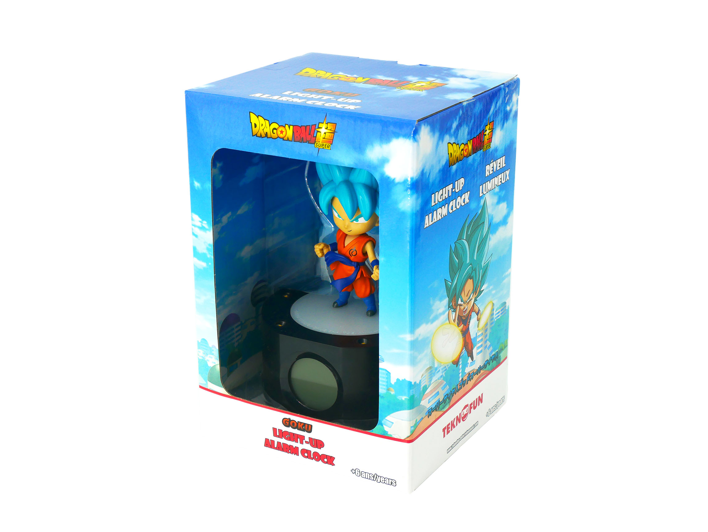 Teknofun Dragon Ball Goku svietiaci budík 18cm
