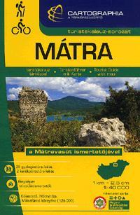 Mátra 1 : 40 000 - Turistatérkép - Kolektív autorov