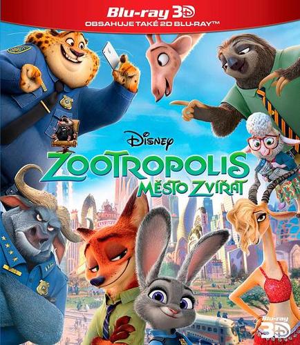 Zootropolis: Město zvířat 2BD  (3D+2D)