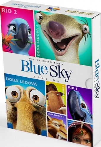 BlueSky kolekce (Rio, Rio 2, Doba ledová 1-4, Království lesních strážců)  7DVD