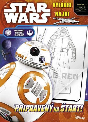 Kniha Star Wars – vyfarbi a nájdi