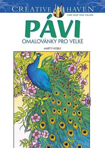 Pávi – omalovánky pro velké