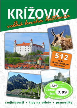 Kniha Krížovky veľká kniha lúštenia