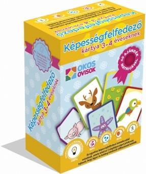 Képességfelfedező kártya 3–4 éveseknek