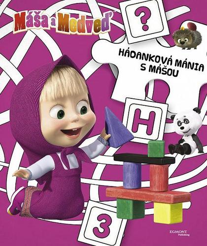 Kniha Máša a medveď - Hádanková mánia s Mášou