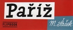 Kniha Flipbook Paříž