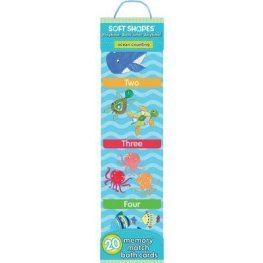 Ikids Soft Shapes Memory Match Cards - Ocean Counting