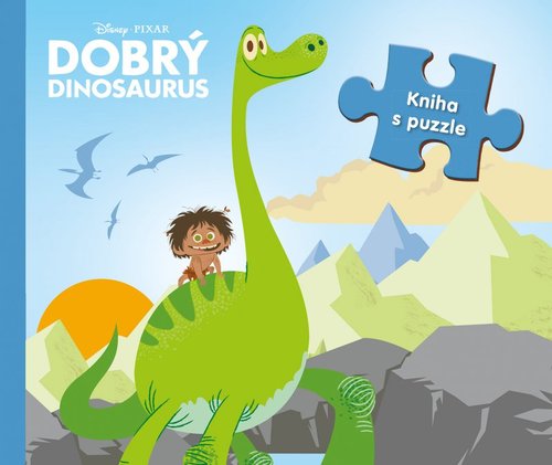 Kniha Dobrý dinosaurus Kniha s puzzle