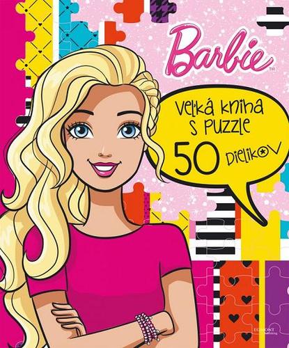 Barbie Veľká kniha s puzzle
