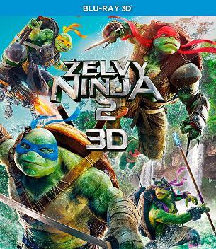 Želvy Ninja 2.  BD (3D+2D)